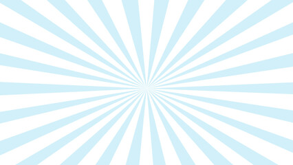 blue and white sunburst background
