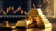 Finanzielle Sicherheit: Goldbarren als stabile Investition