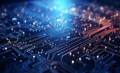 Poster - ai neural nets. futuristic background of artificial intelligence neural networks. black background. 