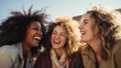 © PHdJ - Girlfriends Laughing, enjoying Life