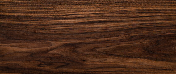 Wall Mural - Walnut wood texture. Super long walnut planks texture background. Texture element. Texture of wood.