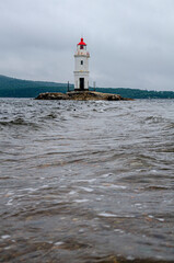 Canvas Print - lighthouse on the coast