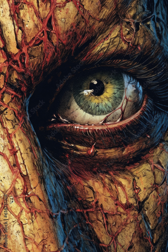 Twisted Abomination: A Grotesque Experiment Gone Wrong , Horror Comics