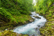 River Water at Vintgar Gorge, Slovenia