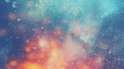 Wall Mural - stary night cosmos. universe science astronomy. colorful space galaxy cloud nebula. generative ai fo