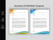 corporate business letterhead template design