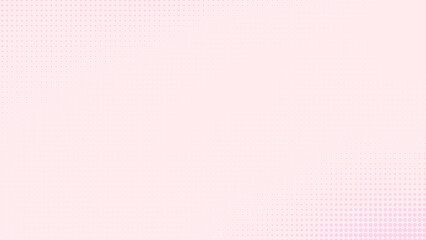 Poster - Dot pink white pattern gradient texture background. Abstract pop art halftone and retro style.