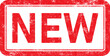 © bht2000 - Red stamp 'NEW' isolated on transparent background
