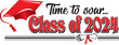 Red Class of 2024 Time to Soar Banner