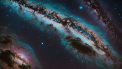 Wall Mural - A Mesmerizingly Stunning And Inspiring Image Of A Galaxy AI Generative