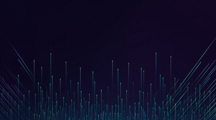 Wall Mural - lines going up lines cybersecurity background technology concept.