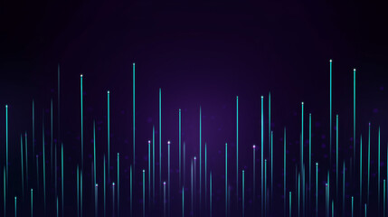 Wall Mural - lines going up lines cybersecurity background technology concept.