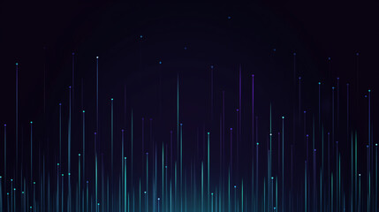 Wall Mural - lines going up lines cybersecurity background technology concept.