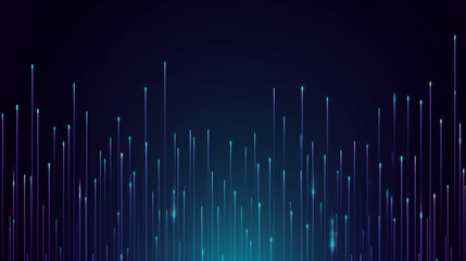 Wall Mural - lines going up lines cybersecurity background technology concept.