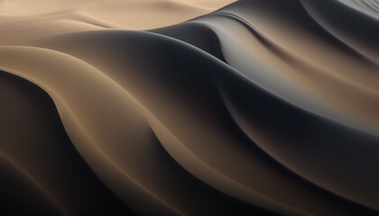 Wall Mural - Sand Colored Waves Background