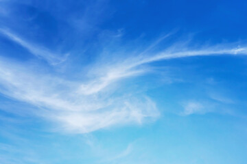 Wall Mural - blue sky with clouds many beautiful white