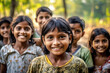 © HiroSund - Beautiful smiles of children living in poor countries, Generative AI