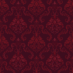 red damask wallpaper background