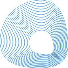 Fototapete - Background with circles. Wave element