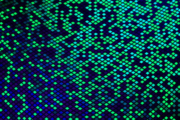 Poster - Abstract colorful glitter glowing background. Bright light rhombus.