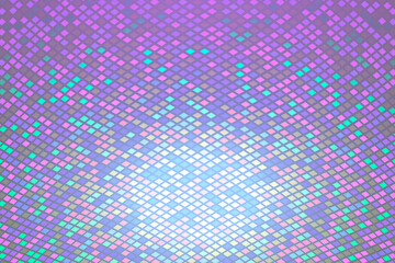 Poster - Abstract colorful glitter glowing background. Bright light rhombus.
