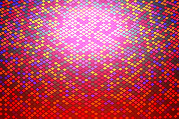 Poster - Abstract colorful glitter glowing background. Bright light rhombus.