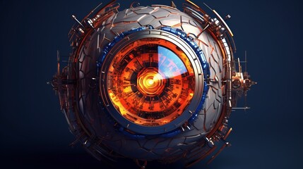 Wall Mural - world sight day 8th october generative ai