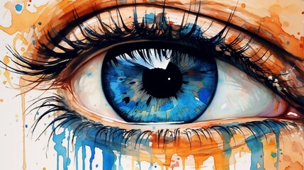 Wall Mural - world sight day 8th october generative ai