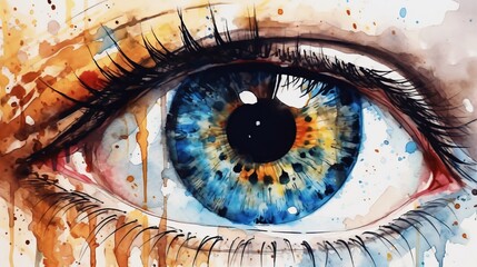 Wall Mural - world sight day 8th october generative ai