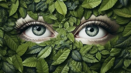 Wall Mural - world sight day 8th october generative ai