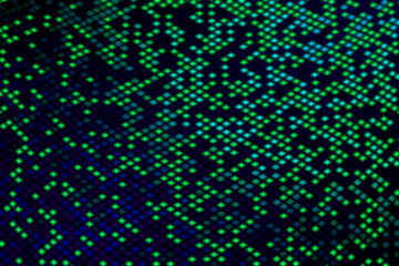 Poster - Blurred illustration. Abstract colorful glitter glowing background with blur effect. Bright light rhombus.