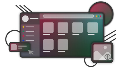 File window ui design.