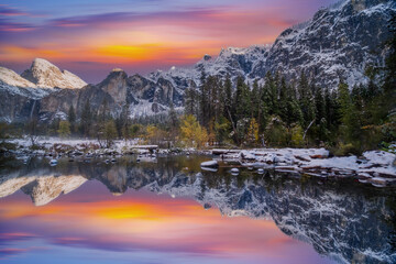 Wall Mural - Yosemite Valley, Yosemite National Park, California, 