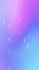 Wall Mural - Pink and blue gradient, sparkly animation