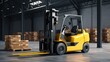 © Clown Studio - Cargo warehouse filled with container boxes