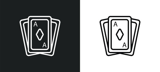 Poster - voice acting line icon in white and black colors. voice acting flat vector icon from voice acting collection for web, mobile apps and ui.