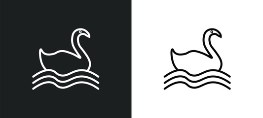 Poster - voice acting line icon in white and black colors. voice acting flat vector icon from voice acting collection for web, mobile apps and ui.