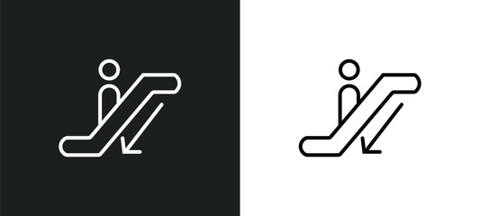 Poster - or line icon in white and black colors. or flat vector icon from or collection for web, mobile apps and ui.