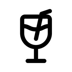 Poster - drink icon