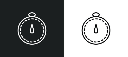 Poster - velocity line icon in white and black colors. velocity flat vector icon from velocity collection for web, mobile apps and ui.