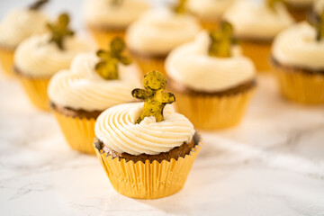 Poster - Gingerbread cupcakes