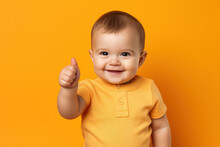 Happy Kid Thumbs Up Ai Generated