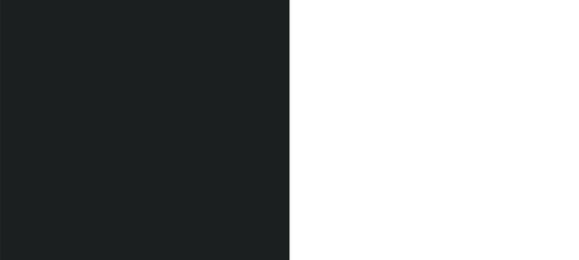 Poster - groceries shop line icon in white and black colors. groceries shop flat vector icon from groceries shop collection for web, mobile apps and ui.