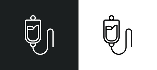 Poster - plasma line icon in white and black colors. plasma flat vector icon from plasma collection for web, mobile apps and ui.