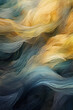 The wind in the willows, abstract impressionism, smooth wavy segments made of gossamer silk. AI generative