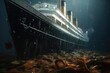The tragedy of a sunken ship similar to the Titanic