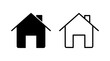 © zo3listic - Home icon vector. House vector icon
