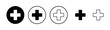 © Oliviart - Plus Icons set. Add plus icon. Addition sign. Medical Plus icon