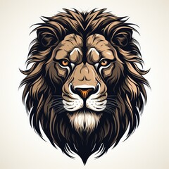 Poster - lion head vector