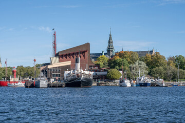 Wall Mural - The Nordic Museum and Vasa Museum is museums located on Djurgarden island in central Stockholm, Sweden